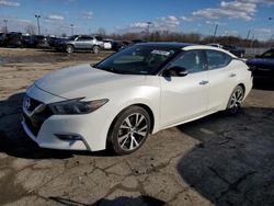 Salvage cars for sale at Indianapolis, IN auction: 2016 Nissan Maxima 3.5S