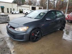 Salvage cars for sale at Hueytown, AL auction: 2015 Volkswagen GTI