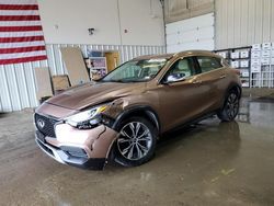 Salvage cars for sale at Candia, NH auction: 2018 Infiniti QX30 Base