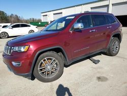 Salvage cars for sale at Gaston, SC auction: 2018 Jeep Grand Cherokee Limited