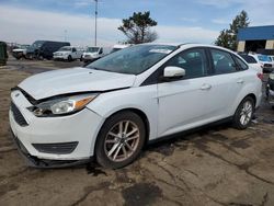 Ford Focus salvage cars for sale: 2016 Ford Focus SE