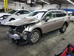 Salvage cars for sale at Denver, CO auction: 2017 Subaru Outback 2.5I Premium