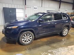 Carros salvage sin ofertas aún a la venta en subasta: 2014 Jeep Cherokee Limited