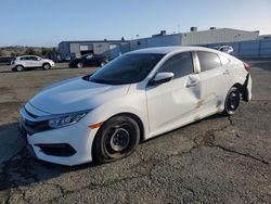 Salvage cars for sale at Vallejo, CA auction: 2017 Honda Civic LX