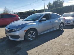 Flood-damaged cars for sale at auction: 2016 Honda Civic LX