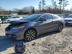 Salvage cars for sale at Augusta, GA auction: 2015 Honda Civic EXL