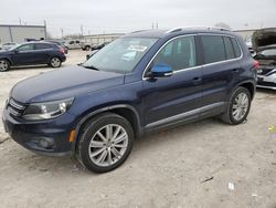 Salvage cars for sale at Haslet, TX auction: 2012 Volkswagen Tiguan S