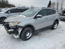 Salvage cars for sale at auction: 2017 Toyota Rav4 LE