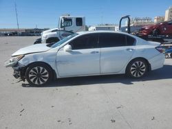 Salvage cars for sale at New Orleans, LA auction: 2017 Honda Accord Hybrid EXL