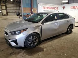 Salvage cars for sale at Eldridge, IA auction: 2019 KIA Forte FE