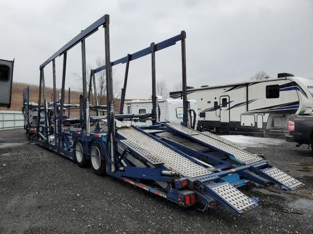 2013 Freightliner M2 Car Carrier Truck With Car Carrier Trailer