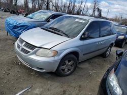 Salvage cars for sale at Baltimore, MD auction: 2005 Dodge Caravan SXT