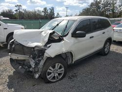 Honda salvage cars for sale: 2018 Honda Pilot LX