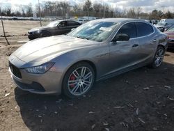 Maserati Ghibli s salvage cars for sale: 2016 Maserati Ghibli S