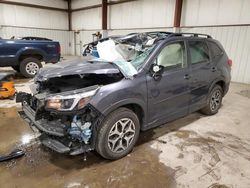 Salvage cars for sale at Pennsburg, PA auction: 2021 Subaru Forester Premium