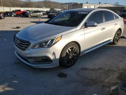 Salvage cars for sale at Lebanon, TN auction: 2017 Hyundai Sonata Sport