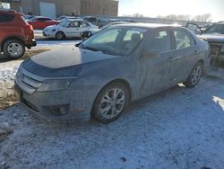 Salvage cars for sale at Kansas City, KS auction: 2012 Ford Fusion SE