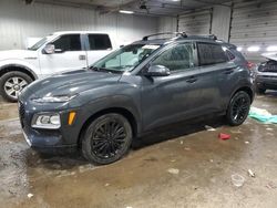 Salvage cars for sale at Franklin, WI auction: 2021 Hyundai Kona SEL Plus