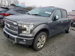 Salvage trucks for sale at Spartanburg, SC auction: 2015 Ford F150 Supercrew