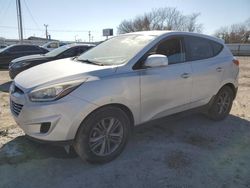 Salvage cars for sale at Oklahoma City, OK auction: 2015 Hyundai Tucson GLS