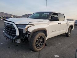 Salvage cars for sale at North Las Vegas, NV auction: 2024 Toyota Tundra Crewmax SR