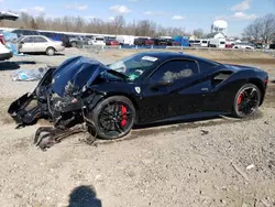 Salvage cars for sale at Hillsborough, NJ auction: 2018 Ferrari 488 GTB