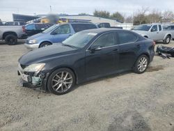 Salvage cars for sale at Sacramento, CA auction: 2011 Lexus IS 250