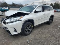 Salvage cars for sale at Madisonville, TN auction: 2019 Toyota Highlander LE