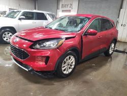 Salvage cars for sale at Elgin, IL auction: 2020 Ford Escape SE