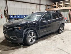 Salvage cars for sale at Sikeston, MO auction: 2019 Jeep Cherokee Limited