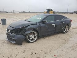 Salvage cars for sale at New Braunfels, TX auction: 2016 Nissan Maxima 3.5S