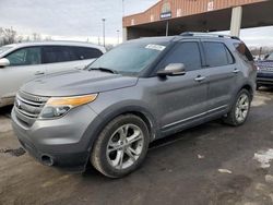 Salvage cars for sale at Fort Wayne, IN auction: 2011 Ford Explorer Limited