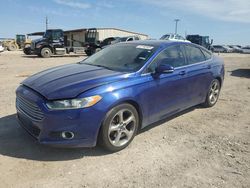 Salvage cars for sale at Temple, TX auction: 2016 Ford Fusion SE