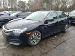 Salvage cars for sale at Austell, GA auction: 2017 Honda Civic EX