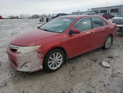 Salvage cars for sale at Wayland, MI auction: 2012 Toyota Camry Hybrid