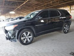 Carros salvage a la venta en subasta: 2019 Chevrolet Traverse LT