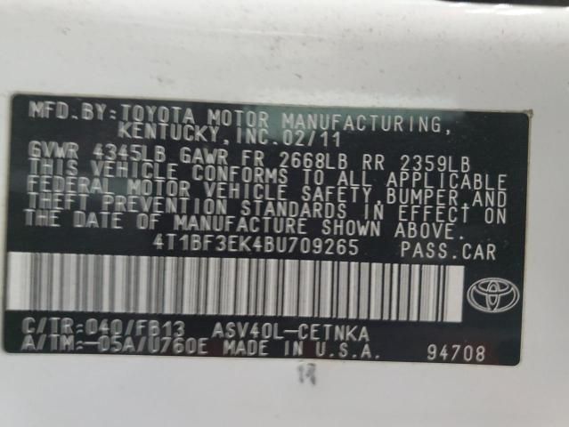 2011 Toyota Camry Base