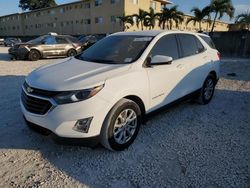 Salvage cars for sale at Opa Locka, FL auction: 2018 Chevrolet Equinox LT