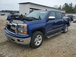 Salvage trucks for sale at Memphis, TN auction: 2014 Chevrolet Silverado K1500 LTZ