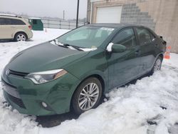 2014 Toyota Corolla L en venta en Fredericksburg, VA