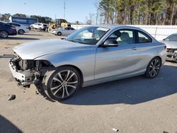 Salvage cars for sale at Dunn, NC auction: 2014 BMW 228 I