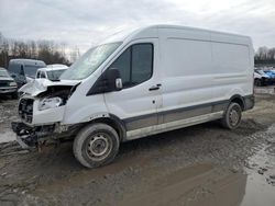 Salvage trucks for sale at Duryea, PA auction: 2017 Ford Transit T-250