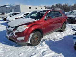 Salvage cars for sale from Copart Cookstown, ON: 2017 Chevrolet Equinox LT