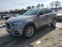 Salvage cars for sale at Byron, GA auction: 2015 BMW X6 XDRIVE35I