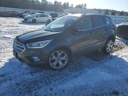 Salvage SUVs for sale at auction: 2019 Ford Escape Titanium