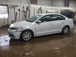 Carros salvage a la venta en subasta: 2017 Volkswagen Jetta S