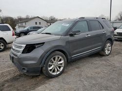 Salvage cars for sale at York Haven, PA auction: 2015 Ford Explorer XLT