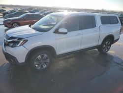 Salvage cars for sale at Grand Prairie, TX auction: 2017 Honda Ridgeline RTL