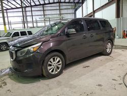 Salvage cars for sale at Lawrenceburg, KY auction: 2015 KIA Sedona LX