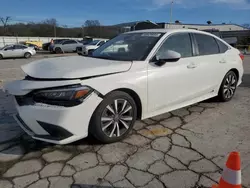 Salvage cars for sale at Lebanon, TN auction: 2022 Honda Civic EX